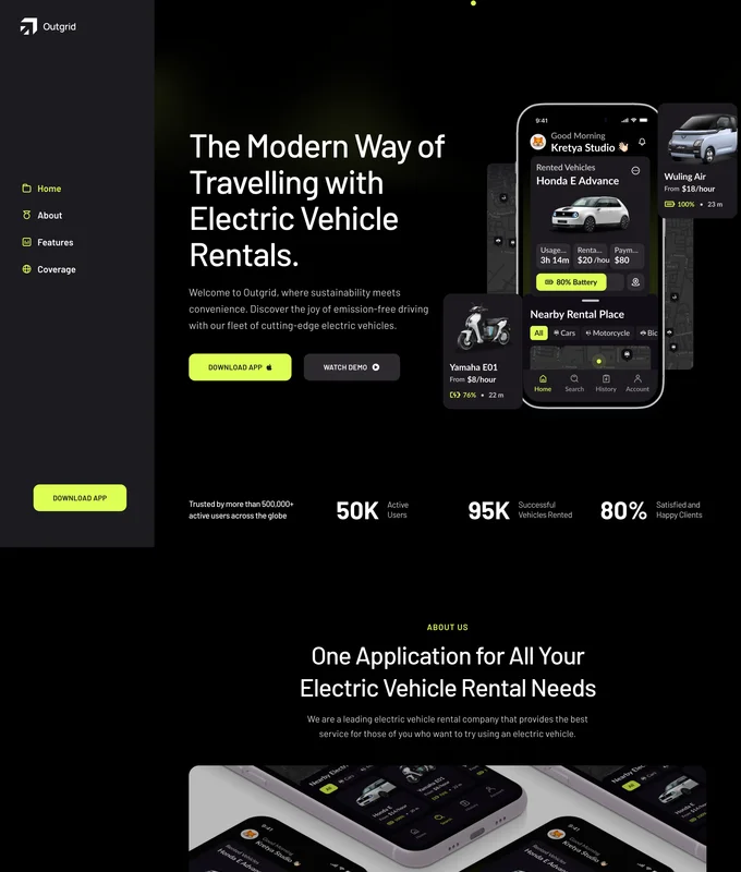 Electric Vehicle Renting