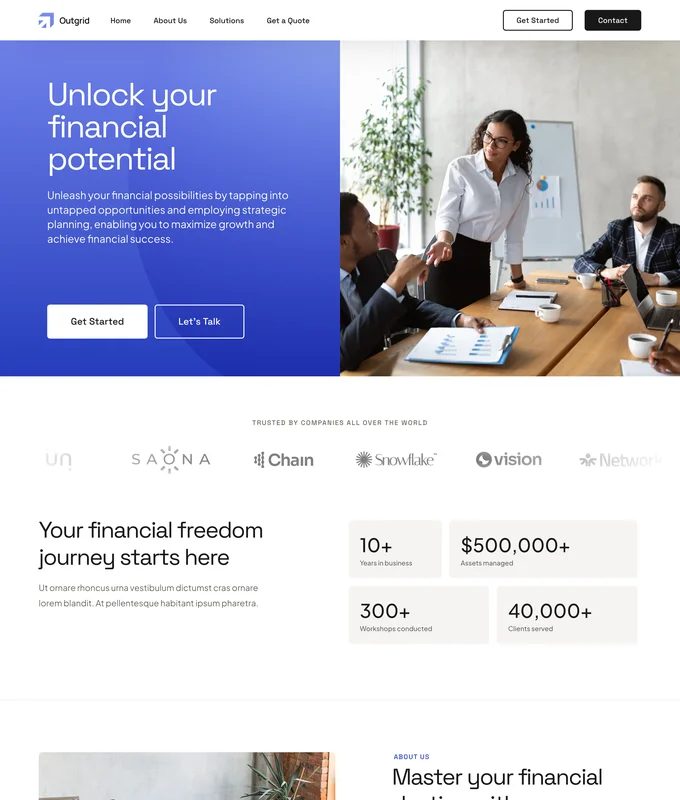 Financial Consulting