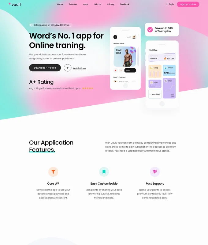 App Landing
